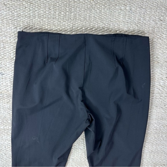 Theory Sz 12 Black Work Pant  Side Zip - Picture 12 of 13